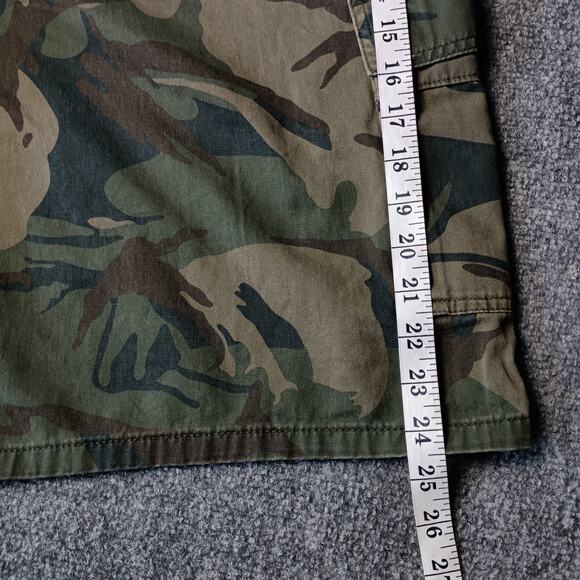 Camouflage Cargo Shorts Men Size 44 Big Tall Tactical Outdoor Grunge Woodland - Picture 7 of 12